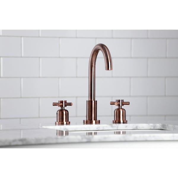 FSC892DXAC Concord Widespread Bathroom Faucet, Antique Copper